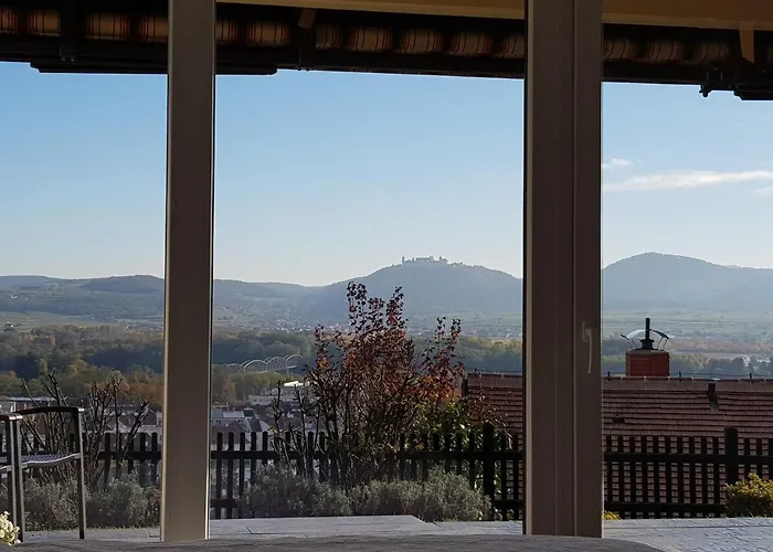 Blick Ueber Krems Mit Terrasse